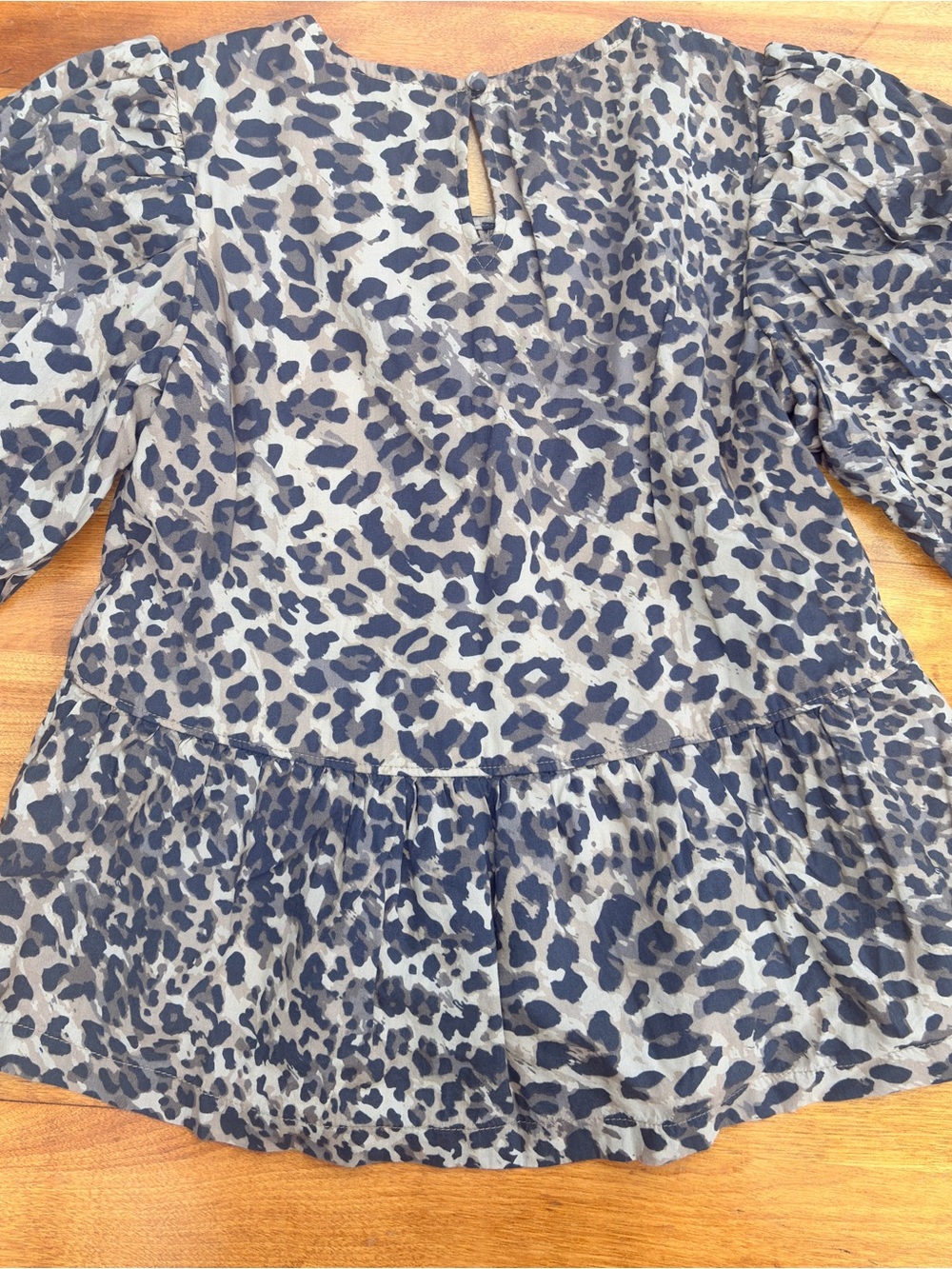 Girls’ Abercrombie Kids Outfit Bow Jeans Animal Print Top Sz 11 12 - Picture 2 of 6